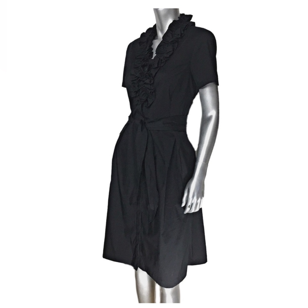 Lafayette 148 New York Black Dress Size 10